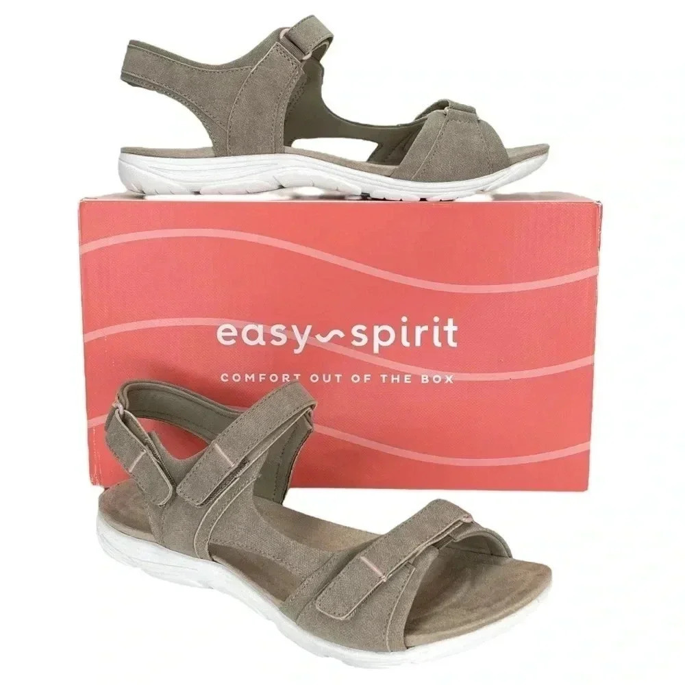 Easy Spirit Lake 3 Triple Strap Womens Slingback Sandals Size 11M - Picture 9 of 12